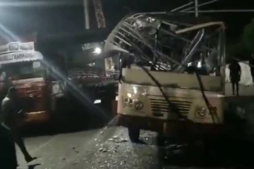 சென்னையில் மெட்ரோ ரயில் பணி நடைபெறும் இடத்தில் விபத்து