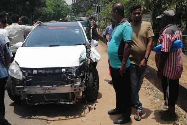 இராணுவ கெப் வாகனமும் காரும் மோதி விபத்து | Military Cab And Car Collide In Accident Trinco