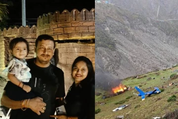 இந்தியாவில் அடுத்த அதிர்ச்சி சம்பவம்! ஹெலிகொப்டர் விழுந்து நொறுங்கியதில் 7 பேர் பலி