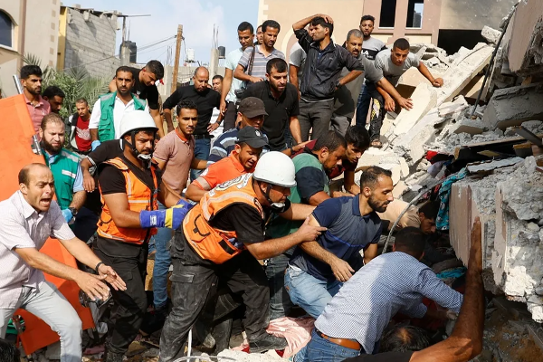 காசாவில் பலி எண்ணிக்கை 1,900 ஆக உயர்வு | Death Toll In Gaza Rises To 1 900