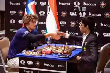 சொந்த மண்ணிலேயே உலகின் நம்பர் 1 வீரரை மண்ணை கவ்வ வைத்த பிரக்ஞானந்தா!!