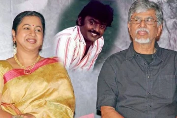 கோபத்தில் கேப்டன் விஜயகாந்தை அடித்த விஜய் தந்தை.. உண்மையை உடைத்த நடிகை ராதிகா..