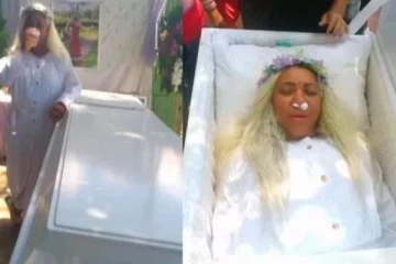 வினோத ஆசை; உயிருடன் இருந்த பெண்ணுக்கு நடத்தப்பட்ட இறுதிச்சடங்கு!