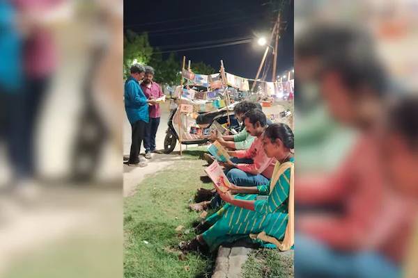 சமூக ஊடகங்களுக்கு சவால்விடும் தனி ஒருவனின் புரட்சி ! Scooterயை நூலகமாக மாற்றிய நபர் | Tamil Nadu Mans Scooter Library Sparks Internet சமூக ஊடகங்களுக்கு சவால்விடும் தனி ஒருவனின் புரட்சி ! Scooterயை நூலகமாக மாற்றிய நபர் | Tamil Nadu Mans Scooter Library Sparks Internet