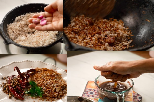 பாரம்பரிய கேரள உள்ளி தீயல் - சூடான வெள்ளை சாதத்திற்கு இந்த ஒரு குழம்பு போதும் | Traditional Style Kerala Ulli Theeyal Recipe Food