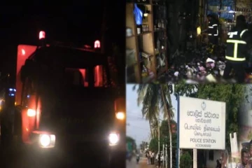 யாழில் கடைத் தொகுதியில் தீ விபத்து: பொருட்கள் எரிந்து நாசம்