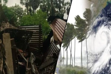 யாழ். காரைநகர் பகுதியில் மினி சூறாவளி