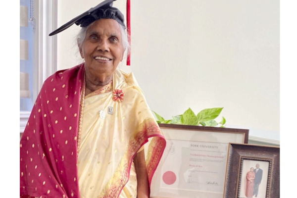 பலரையும் வியக்கவைத்த கனடா வாழ் யாழ்ப்பாண பெண்மணி! | Jaffna Girl Living In Canada Distributed The Land