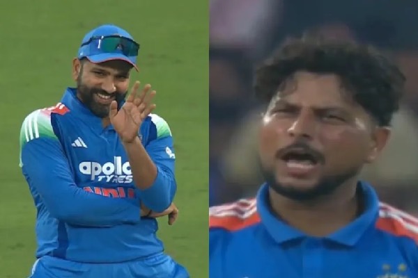 நகைச்சுவையான குல்தீப் யாதவின் DRS முறையீடுகள்: கிண்டல் செய்து மகிழ்ந்த ரோகித் சர்மா | Rohit Sharma Mocks Kuldeep Yadav Drs Drama