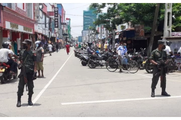 யாழ் மற்றும் புறநகர்ப் பகுதியின் பிரதான சந்திகளில் நிலை கொண்டுள்ள ஸ்ரீலங்கா இராணுவம்!