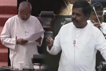 சிறீதரனுக்கும் டக்ளஸ் தேவானந்தாவிற்கும் இடையில் நடந்த வாக்குவாதம்! பரபரப்பாகிய நாடாளுமன்றம்