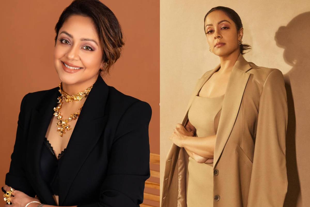 47 வயதில் உடல் எடையை குறைத்து அசத்தல் லுக்கில் ஜோதிகா! வாயடைத்துப்போன ரசிகர்கள் | Jyothika New Hot Look Photos Goes Viral