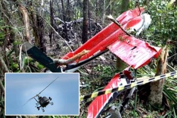 பிரேசிலில் குடியிருப்பு பகுதியில் விழுந்து நொறுங்கிய ஹெலிகாப்டர்: 4 பேர் உயிரிழப்பு