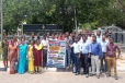 கிழக்கு மாகாண ஆளுநர் செயலகத்தை முற்றுகையிட்டு ஆர்ப்பாட்டம்
