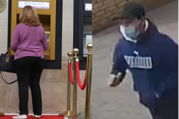 பிரித்தானியாவில் பட்டப்பகலில் பெண்ணை முரட்டுத்தனமாக தள்ளி பணத்தை கொள்ளையடித்த நபர்! புகைப்படம்