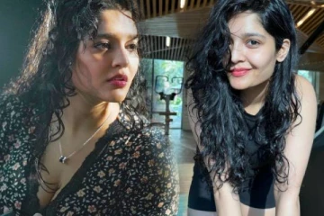 பேண்ட் போடாமல் அப்படியொரு போஸ்!! முகம் சுளிக்க வைத்த நடிகை ரித்திகா சிங்..