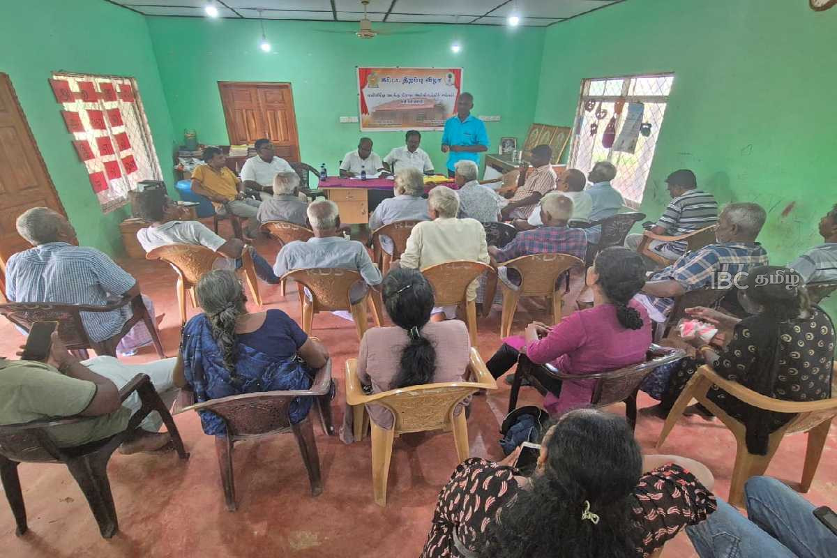 காணி விடுவிப்புத் தொடர்பில் மயிலிட்டி மக்களுடன் சிறீதரன் எம்.பி கலந்தரையாடல்! | Sritharan Mp Talks Myiliti Land Release