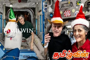 விண்வெளியில் கிறிஸ்துமஸ் கொண்டாடிய சுனிதா வில்லியம்ஸ்: நாசா வெளியிட்டுள்ள காணொளி