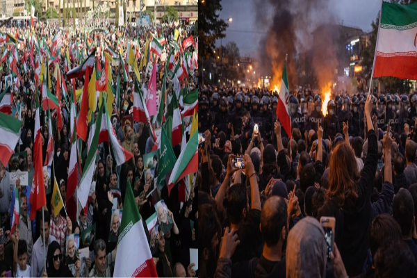 பற்றி எரியும் ஈரான் ; 62 பேர் பலி, முடக்கப்பட்ட தொலைத்தொடர்பு | Iran In Flames 62 Killed