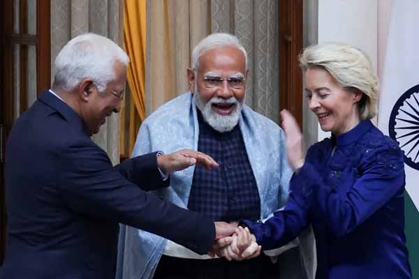 இந்தியா- ஐரோப்பா ஒப்பந்தம்: எந்தெந்த பொருட்களின் விலை குறையும் தெரியுமா? | India Eu Trade இந்தியா- ஐரோப்பா ஒப்பந்தம்: எந்தெந்த பொருட்களின் விலை குறையும் தெரியுமா? | India Eu Trade