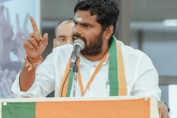 அமைச்சர்கள் பங்கேற்ற நிகழ்ச்சியில் தமிழ்த்தாய் பாடப்படாததற்கு அண்ணாமலை கண்டனம்