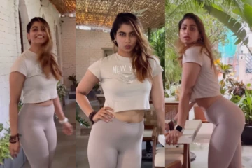 ஷிவானி நாராயணன் டைட் உடையில் வேற லெவல் கிளாமர்.. வைரலாகும் வீடியோ