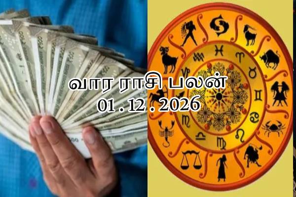 தொட்டதெல்லாம் பொன்னாக்கும் வார ராசி பலன் - 12 ராசிகளுக்கும் இவ்வாரம் எப்படி? | Weekly Horoscope January 12 12 Zodiac Rasi Palan