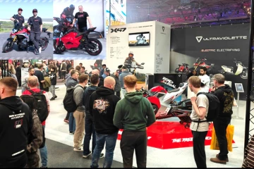 இந்தியாவின் Ultraviolette F77 எலக்ட்ரிக் பைக் பிரித்தானியாவில் அறிமுகம்