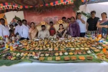 உங்களுக்கு மனசாட்சியே இல்லையா..புதுமாப்பிள்ளைக்கு 470 வகை உணவு விருந்து!! ஆச்சரியத்தை ஏற்படுத்திய குடும்பத்தினர்..