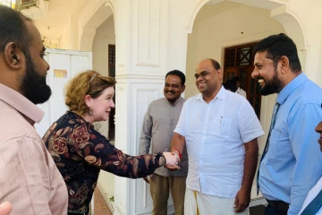 கனேடிய உயர்ஸ்தானிகர் - தமிழ் அரசுக் கட்சியின் எம்.பிக்கள் சந்திப்பு