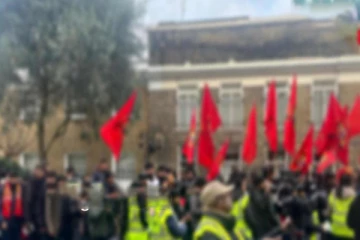 இலங்கை சுதந்திர தினத்தை முன்னிட்டு பிரித்தானியாவில் மாபெரும் கரிநாள் பேரணி