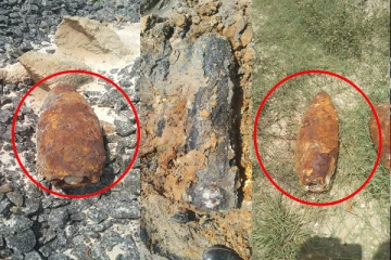 கிளிநொச்சியில் வெடிக்காத நிலையில் மீட்கப்பட்ட RPG குண்டுகள்