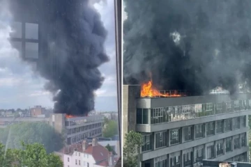 பிரித்தானியாவில் மருத்துவமனையில் திடீர் தீ விபத்து: கர்ப்பிணி பெண்கள், குழந்தைகள் வெளியேற்றம்