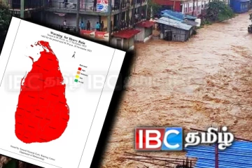 91 பிரதேச செயலகப் பிரிவுகளில் உள்ள மக்களை வெளியேறுமாறு சிவப்பு அறிவிப்பு