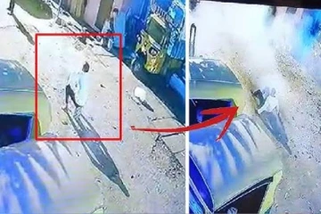 சக்திவாய்ந்த பட்டாசு மீது உட்கார்ந்தால் ஆட்டோ பரிசு.., மதுபோதையில் பறிபோன உயிர்