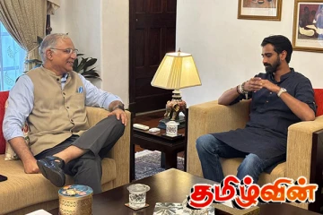 இலங்கை மீண்டெழ இந்தியா தொடர்ந்து உதவிகள் வழங்கும் : ஜீவனிடம் சந்தோஷ் உறுதி