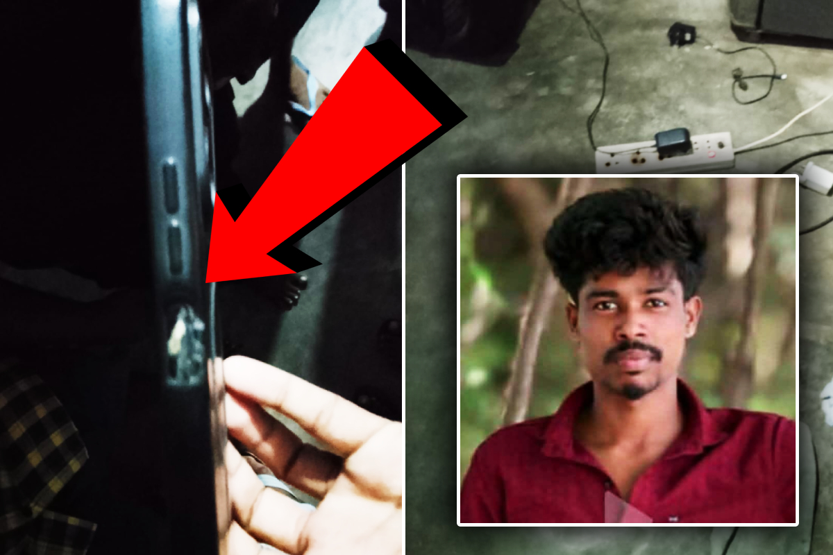 மார்பில் வைத்திருந்த செல்போன் வெடித்து 19 வயது இளைஞன் பலி