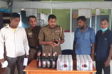 சட்டவிரோதமான ரீதியில் மதுபான விற்பனையில் ஈடுபட்ட நபர் பொலிஸாரால் கைது