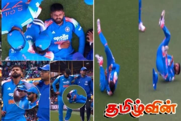 அவுஸ்திரேலிய அணிக்கெதிரான போட்டியில் காயமடைந்த ஸ்ரேயஸ்