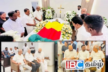 சாணக்கியனின் தந்தையின் பூதவுடலுக்கு அநுர உள்ளிட்ட பலர் நேரில் அஞ்சலி!