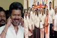 தமிழக அரசியலில் பெரும் பரபரப்பு..! திமுக - அதிமுக ஆட்சி அமைக்க முயன்றால் தவெகவின் 107 எம்.எல்.ஏக்களும் பதவி விலகுவார்கள்