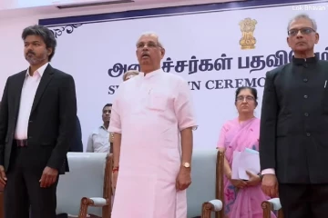 மீண்டும் தமிழ்த்தாய் வாழ்த்தை பின்னுக்கு தள்ளிய தவெக அரசு