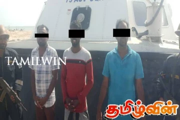 இலங்கையிலிருந்து படகு வழியாக தப்பித்து மூவர் தமிழகத்தில் தஞ்சம்