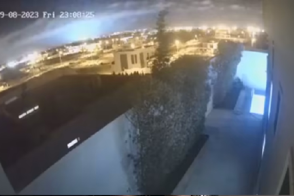 morocco earthquake before sky