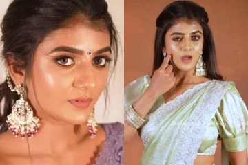 சேலையில் மருமகள் சீரியல் நடிகை கேப்ரில்லா போட்ட ஆட்டம்!! ரசிகர்களின் ரியாக்ஷன்..