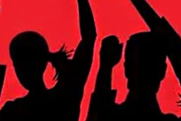 ප්‍රධාන නගරයක විරෝධතාවයක්..