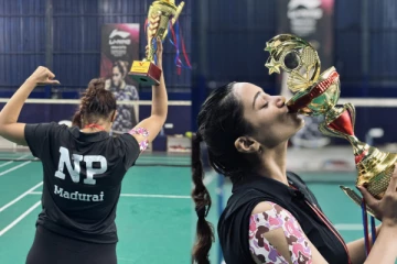 நடிப்பு மட்டுமல்ல விளையாட்டிலும் சாம்பியன் பட்டம் வென்ற தமிழ் நடிகை - ரசிகர்கள் வாழ்த்து!