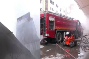 குஜராத் மருத்துவமனை தீ விபத்தால் சூழ்ந்த புகை! 125 நோயாளிகள் வெளியேற்றம்