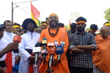 பொங்கு தமிழ்ப் பிரகடன அடிப்படையில் தமிழர் தாயக மீட்பு பேரணிக்கு வேலன் சுவாமிகள் அறைகூவல்!