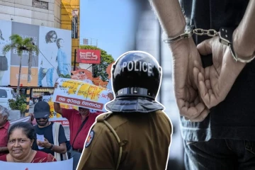 அரசாங்கத்திற்கு எதிராக போராட்டம் செய்த அறுவர் அதிரடி கைது..!